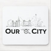 Arsenal Unsere Stadt Mousepad (Vorne)