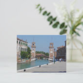 Arsenale, Venedig 2 Postkarte (Stehend Vorderseite)