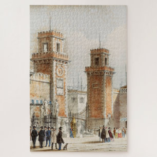 Arsenale von Venedig von Lorenzo Kirchmayr Puzzle