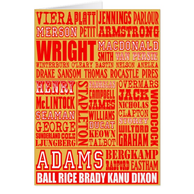 Arsenallegenden (Vorne)