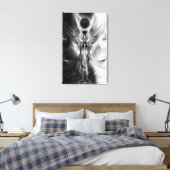 Arsencia die andere Seite der Mitternacht umrissen Leinwanddruck (Insitu (Schlafzimmer))