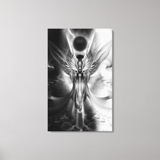 Arsencia die andere Seite der Mitternacht umrissen Leinwanddruck (Vorderseite)