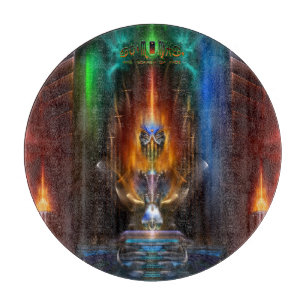 Arsencia - Göttin des Feuerglas-Zuschneiders Schneidebrett