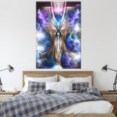 Arsencia The Regal Setren NFLR Canvas Print Leinwanddruck (Insitu (Schlafzimmer))