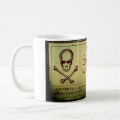 Arsenetikett Kaffeetasse (Links)