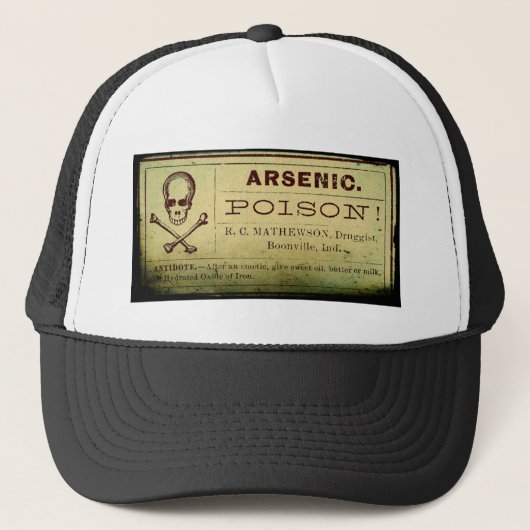 Arsenetikett Truckerkappe (Vorderseite)