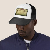 Arsenetikett Truckerkappe (Beispiel)
