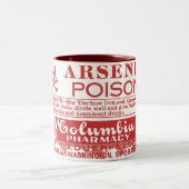 Arsenhaltige Gift-Tasse Zweifarbige Tasse (Mittel)