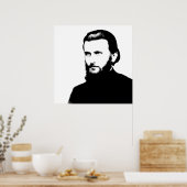 Arsenie Boca Romantische Kirche Poster (Küche)