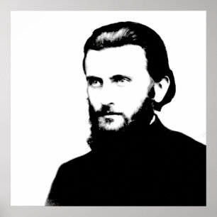 arsenie boca Rumänien-Heiligreligions-Symbolkirche Poster