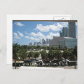 Arsht Center, Downtown Miami Post Card Postkarte (Vorne/Hinten)