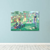 art2Celebrate: Ein Sonntagnachmittag im Dolores Pa Leinwanddruck (Insitu (Holzboden))