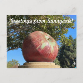 Art2Celebrate: Grüße aus Sunnyvale Postkarte