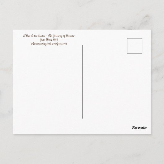 Art2Celebrate: Sonnige Sommersonne! Postkarte (Rückseite)