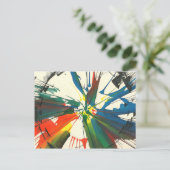 Art. 1974 Mein allererstes Kunstwerk. Postkarte (Stehend Vorderseite)