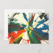 Art. 1974 Mein allererstes Kunstwerk. Postkarte (Vorne/Hinten)