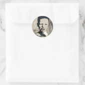Art. 2 runder aufkleber (Tasche)