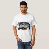 Art-60er-Mod des Cortina Mk2 Retro T-Shirt (Vorne ganz)