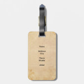 Art. 66 gepäckanhänger (Rückseite vertikal)