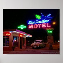 Art 66 Neon | Blue Swallow Motel | Tucumcari, NM