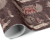 Art 66 Retro Geschenkpapier (Rolleneckpunkt)