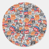 Art. 66 runder aufkleber (Vorderseite)