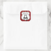 Art 66 Unterschrift Runder Aufkleber (Tasche)