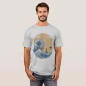 Art 90s Hokusai The Great Seagaming Essential T-Sh T-Shirt (Vorne ganz)