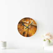 ART abstract colorful Background Runde Wanduhr (Zuhause)