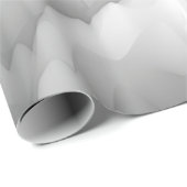 Art abstrakt Fraktal Welle verschwommen monochrome Geschenkpapier (Rolleneckpunkt)
