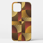 Art Abstrakt Geometric Textured Background Case-Mate iPhone Hülle (Rückseite)