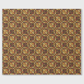Art Abstrakt Geometric Textured Background Geschenkpapier (Flach)