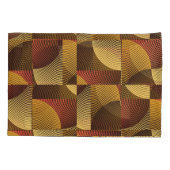 Art Abstrakt Geometric Textured Background Kissenbezug (Rückseite)