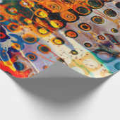 Art abstrakt Grunge Textur Hintergrund Kunst, Text Geschenkpapier (Ecke)