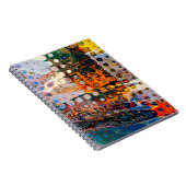 Art abstrakt Grunge Textur Hintergrund Kunst, Text Notizblock (Rechte Seite)