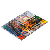 Art abstrakt Grunge Textur Hintergrund Kunst, Text Notizblock (Linke Seite)