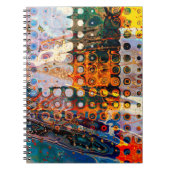 Art abstrakt Grunge Textur Hintergrund Kunst, Text Notizblock (Vorderseite)