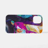 Art Abstrakt Shape Hintergrund iPhone Hülle (Rückseite (Horizontal))