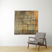 Art abstrakte farbige geometrische Schnittkante Wandteppich (Beispiel (Horizontal))