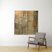 Art abstrakte farbige geometrische Schnittkante Wandteppich (Beispiel)