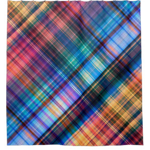 Art abstrakte geometrische Muster Regenbogen ba Duschvorhang
