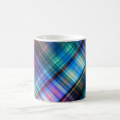Art abstrakte geometrische Muster Regenbogen ba Kaffeetasse (Mittel)
