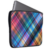 Art abstrakte geometrische Muster Regenbogen ba Laptopschutzhülle (Vorne Rechts)