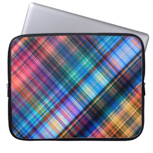Art abstrakte geometrische Muster Regenbogen ba Laptopschutzhülle