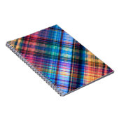 Art abstrakte geometrische Muster Regenbogen ba Notizblock (Rechte Seite)