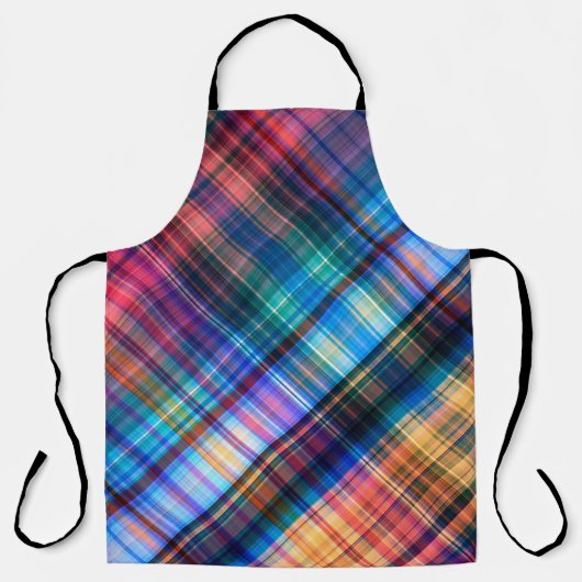 Art abstrakte geometrische Muster Regenbogen ba Schürze (Vorderseite)