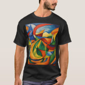 ART ABSTRAKTER T - SHIRT (Vorderseite)