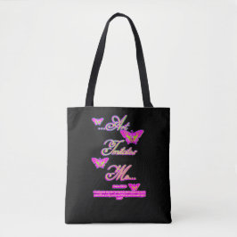 Art ahmt mir nach - Fuschia Bliss Tasche