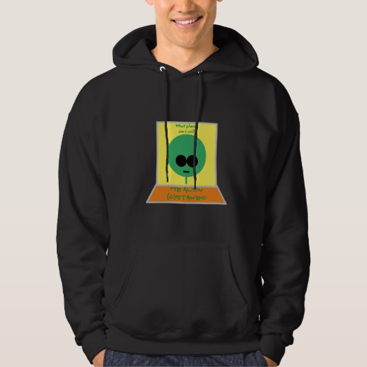 ART AND DESIGN MANS HOODIE (Vorderseite)