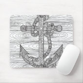 Art-Anker und Seil Mousepad (Mit Mouse)